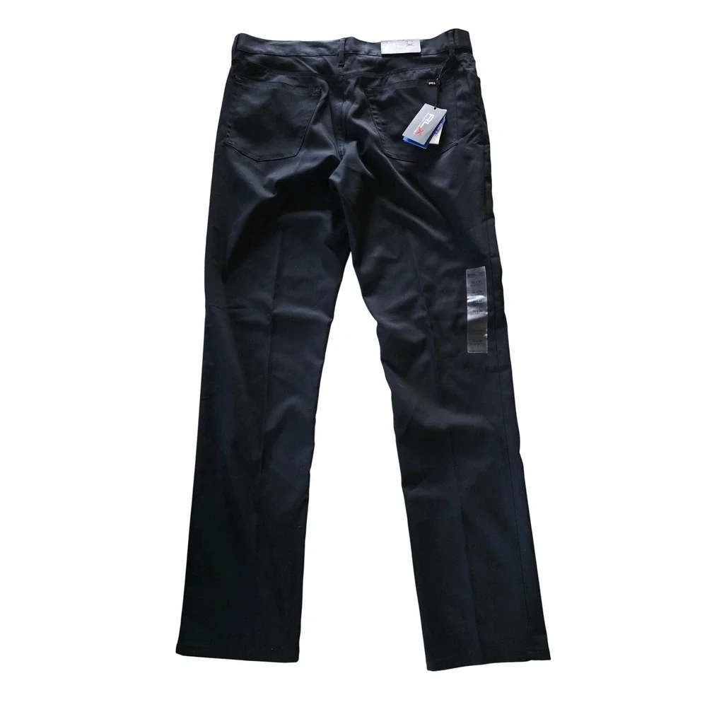 RLX Ralph Lauren Mens 34x34 Tailored Fit‎ Golf Pants Black NWT